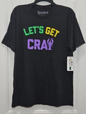 Tipsy Elves "LET'S GET CRAY" Graphic T-shirt New Men's